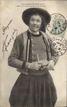 CPA Folklore Un rentier de Plonevez Porzay