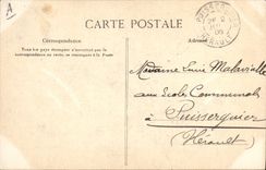 CPA Folklore Vieillard des environs de Concarneau