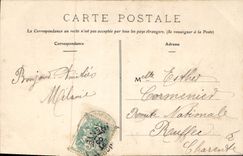 CPA Folklore Guerande Le galant paludier