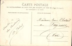 CPA Folklore Noyal Allant au marche