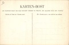 CPA Folklore Le Faouet Bons vieux de la chapelle Saint Fiacre