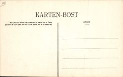 Postal Folclore Casar al Burgo de Batz Matrimonio