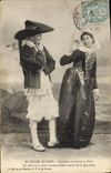 Vintage Postcard Folklore With the Borough of Batz Costumes of holidays