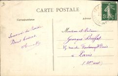 CPA Folklore Au pays du Sel Bonne nuit aux maries Mariage 