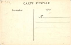 Vintage Postcard Folklore With the country of Salt the festival of the Large Father