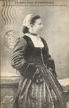 Vintage Postcard Folklore Costume of Perret co. Brigitte Forging mills of Rooms