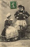 CPA Folklore Bretagne 