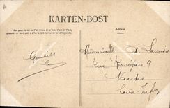 CPA Folklore Maries de Scaer Mariage