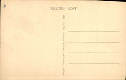 Vintage Postcard Brittany Folklore Under the Fouesnant apple trees