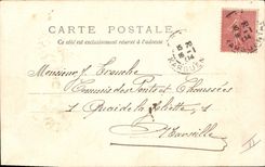 CPA Fantaisie Medaillon Femme 