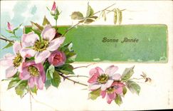 CPA Fantaisie Fleurs 