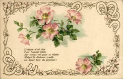 CPA Fantaisie Fleurs 