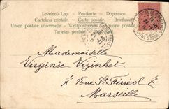 CPA Fantaisie Fleurs Femme