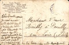 CPA Fantaisie Fleurs Enfant