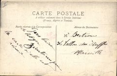 Vintage Postcard Carts Militaria Imprevu of the trade