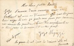 CPA Brouette Enfant Grand pere 