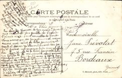 CPA Brouette Folklore Deux vieux solitaires