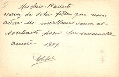 CPA Fantaisie Fleurs (dessin a la main) 