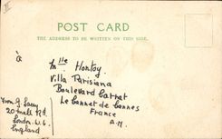 CPA Fantaisie Paysage (dessin a la main) 