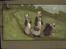 CPA Fantaisie Enfants Folklore