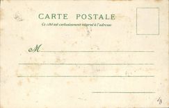 CPA Carte transparente Paris Exposition Universelle 1900 Le Tour du Monde Japon Nippon