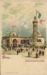 CPA Carte transparente Paris Exposition Universelle 1900 Palais Officiel de l'Algerie