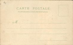 CPA Carte transparente Paris Exposition Universelle 1900 Palais Officiel de l'Algerie