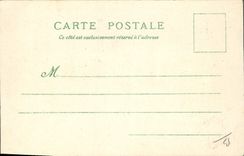 Postal Tarjeta transparente París Exposición Universal 1900 la puerta monumental