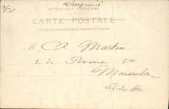 CPA Carte transparente Paris L'Opera