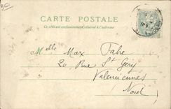 CPA Carte transparente Paris Exposition Universelle 1900 Le pavillon imperial de l'Autriche