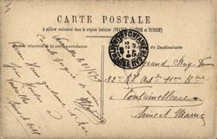 Postal Órgano Versalles la capilla del castillo por Mansart