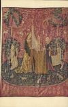 CPA Orgue Tapisserie La dame a la licorne 
