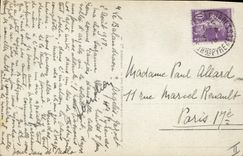 Postal Órgano St Savin Interior de la iglesia los antiguos órganos