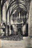 Postal Órgano Albi Catedral los órganos
