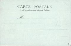 Postal Órgano Palacio de Versalles la capilla