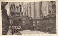 CPA Orgue Saint Maximin la Sainte Baume La basilique Vue generale du choeur