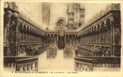 Postal Órgano San Beltrán de Comminges las paradas krj'sjmoy la catedral