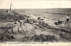 CPA Phare Saint Nazaire La Pointe Villez Martin 