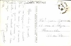 Postal PHARE Sete Ciudad costera Vista del puerto Llegada de los barcos pesqueros