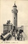 CPA Phare Le Treport