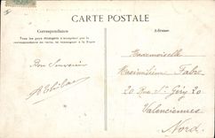 Postal PHARE Santa dirige los faros