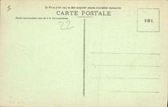 Postal PHARE Santo Brieuc Gran marea el Mol del faro sumerge completamente