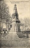 CPA Militaria Guerre de de 1870 Le Mans Monument commemoratif de Pontlieue 