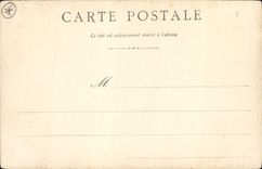 Vintage Postcard Militaria War of 1870 Limoges Monument of the Mobiles