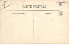 Vintage Postcard Militaria Guerre of 1870 Bazeilles Chambre of the last cartridges the hrologe frappee of a ball has 11:30 of the morning