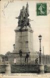 Vintage Postcard Militaria War of 1870 Courbevoie Monument of Defense