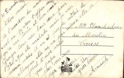 Vintage Postcard Toilee Fantasy