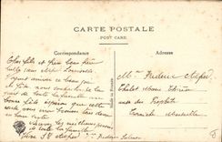 CPA Fantaisie Toilee Fer a cheval