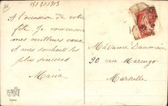 CPA Fantaisie Toilee 