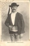 CPA Folklore Sizun Costume breton